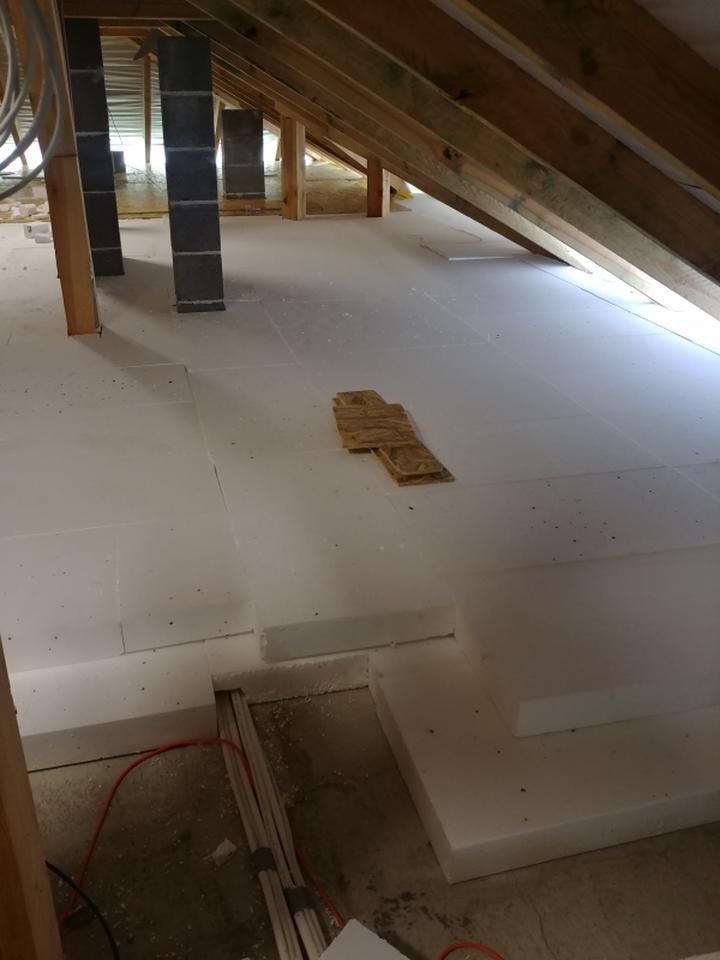 Izolacja termiczna stropu poddasza