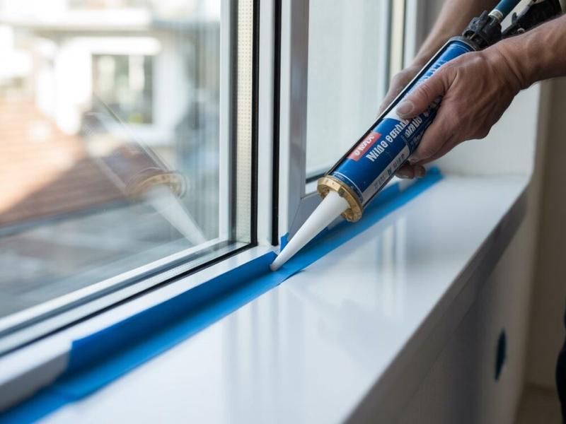 Uszczelnienie parapetu zewnętrznego