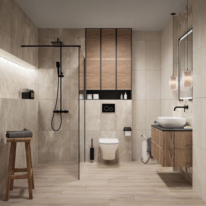 Aranżacja małej łazienki