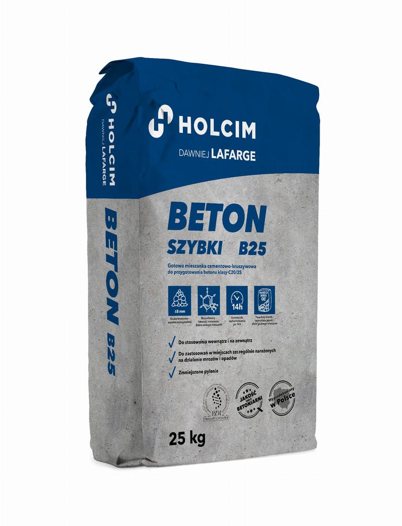 Czas twardnienia betonu B25