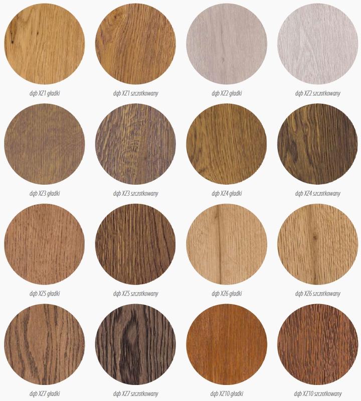 Drzwi do brązowych okien