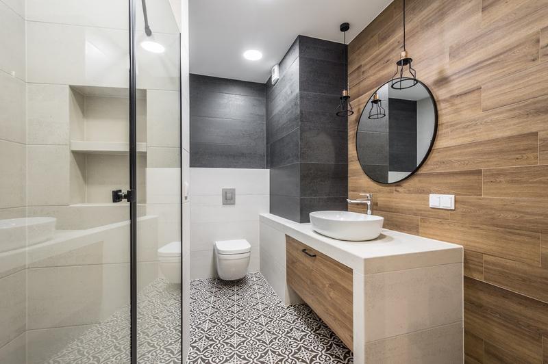 Oszczędność przestrzeni w łazience