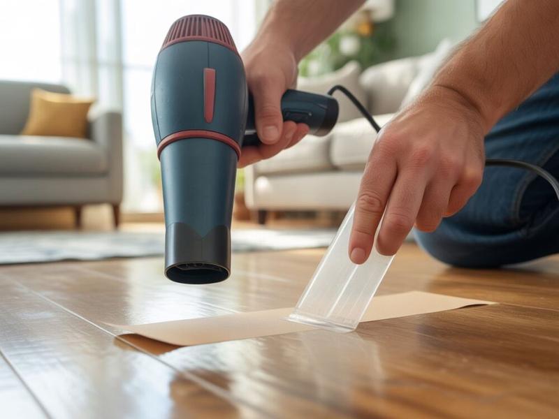 Usuwanie taśmy z okna bez uszkodzeń