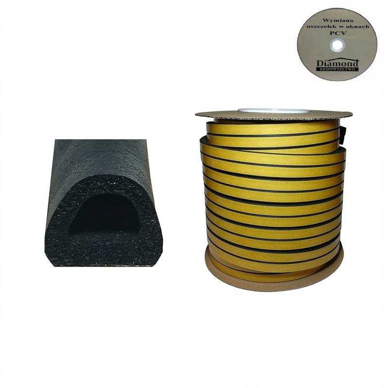 Uszczelki samoprzylepne do okien