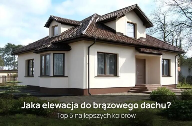 Jakie kolory elewacji najlepiej pasują do ceglanego dachu? Sprawdź nasz poradnik!