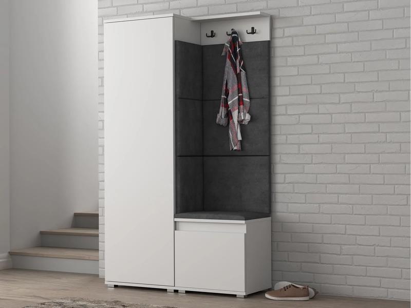 Jasne kolory szaf do przedpokoju, które optycznie powiększą przestrzeń