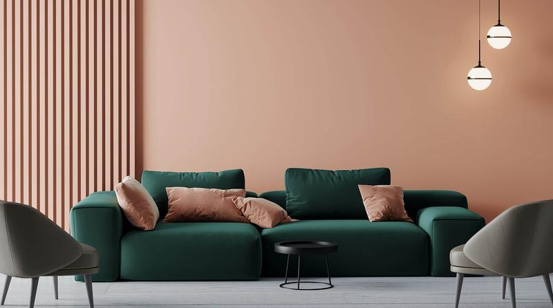 Aranżacja wnętrz z ciemną podłogą