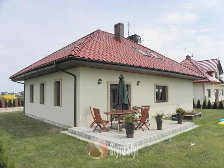 Elewacje do ceglanego dachu