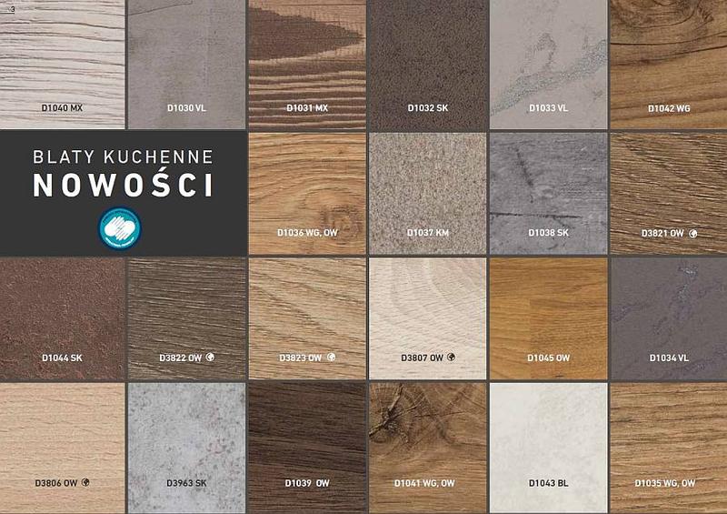 Kolory blatów w kuchni