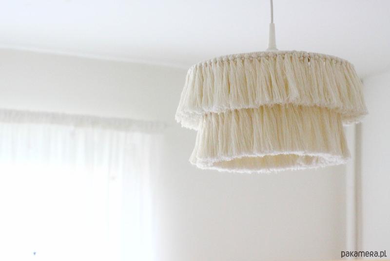 Lampa ze sznurka DIY