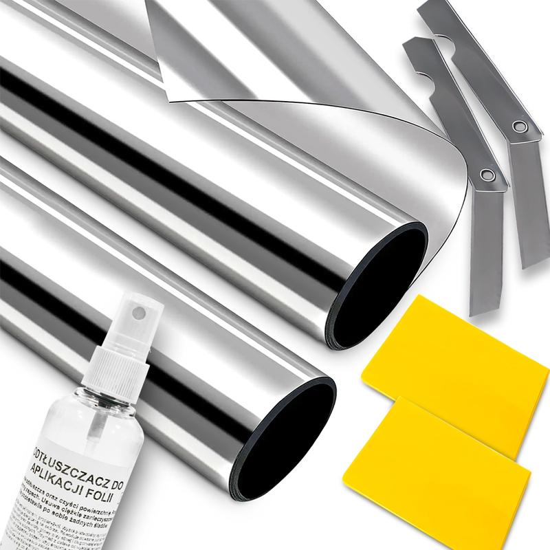 Odtłuszczanie lustra przed klejeniem