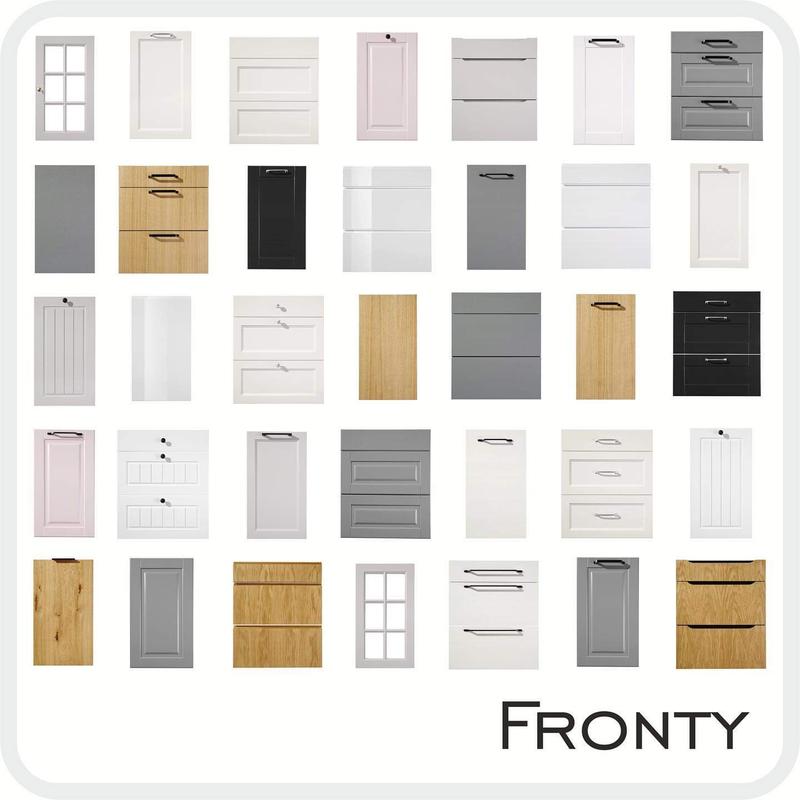 Porównanie materiałów frontów kuchennych