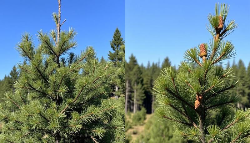 Porównanie świerk i sosna na elewację