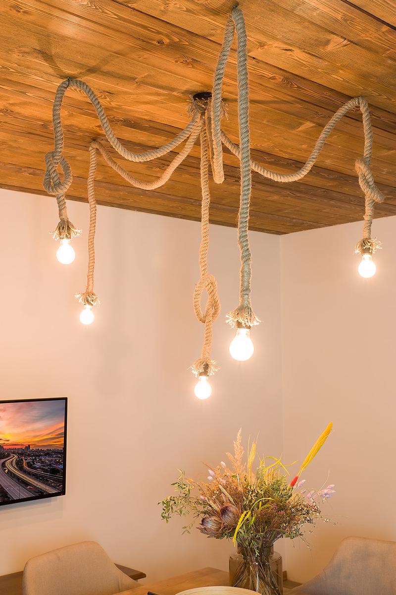 Żyrandol ze sznurka krok po kroku