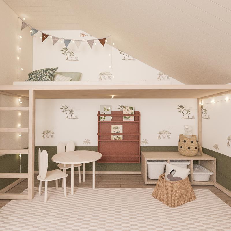 Antresola w pokoju dziecka