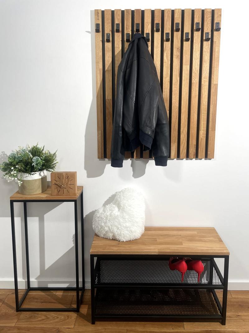 Wieszak na ubrania DIY