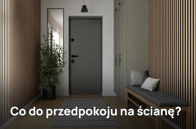 Zaskakujące pomysły na ścianę do małego przedpokoju, które powiększą optycznie przestrzeń