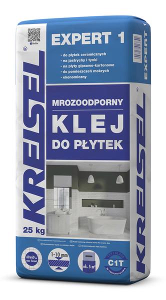 Kleje cementowe dyspersyjne gipsowe