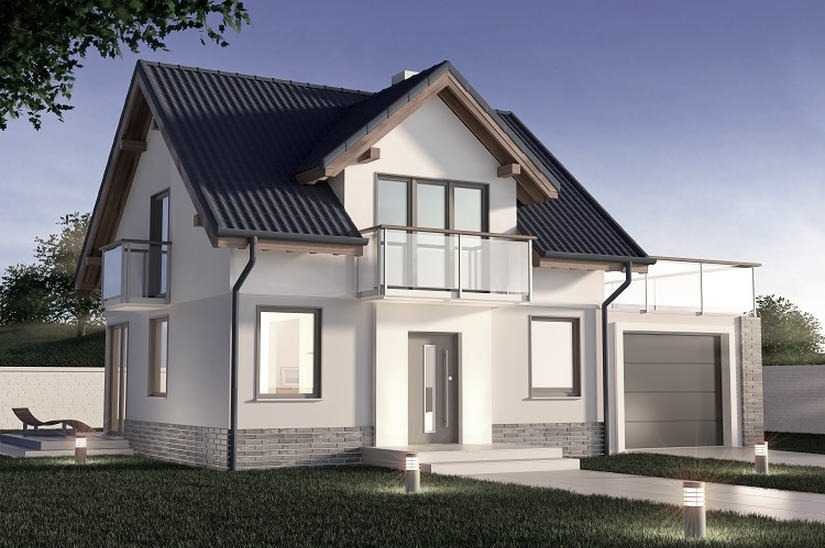Elewacja frontowa: Kluczowy element architektury, który nadaje charakter budynkom